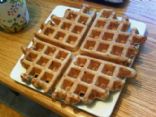 Whole Wheat Applesauce Waffle Cheat