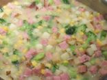 Quick Ham and Potato Soup