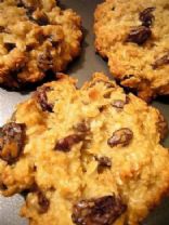 Oatmeal Cookies, No Added Fat or Sugar, Gluten Free