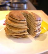 Peanut butter pancakes