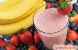 Greek Yogurt StrawberryBanana Smoothie