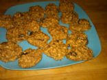 Oatmeal Banana Applesauce Cookies