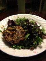 Black bean veggie burger