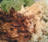 Lemon Grilled Chicken and Bulgur (clean eating)