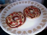 Guilt-free Pizza Bagels!