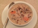 wild rice soup (vegetarian)