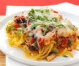 Spaghetti Squash & Tomato Italian Bake