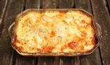 Celeriac and Yellow Wax Beans 'Au Gratin'