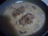 Pork Chop with Mushroom Sauce