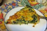 Frittata - Turkey Sausage, Spinach & Veggies