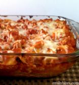 Four Cheese & Sausage Stuffed Shells
