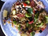 Greek Pasta Salad, Homemade Greek Dressing