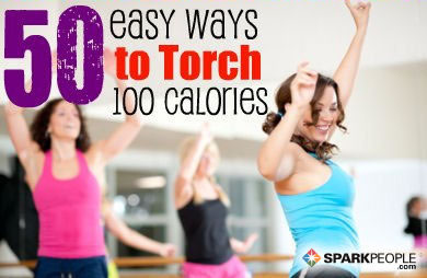 50 Easy Ways to Burn 100 Calories
